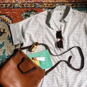Madewell Grid Mix Courier Shirt